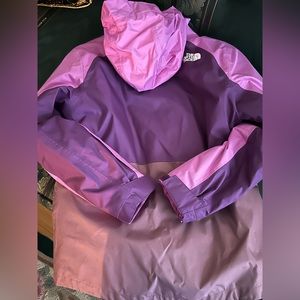 Girls large North Face 2 n 1 winter/ski jacket